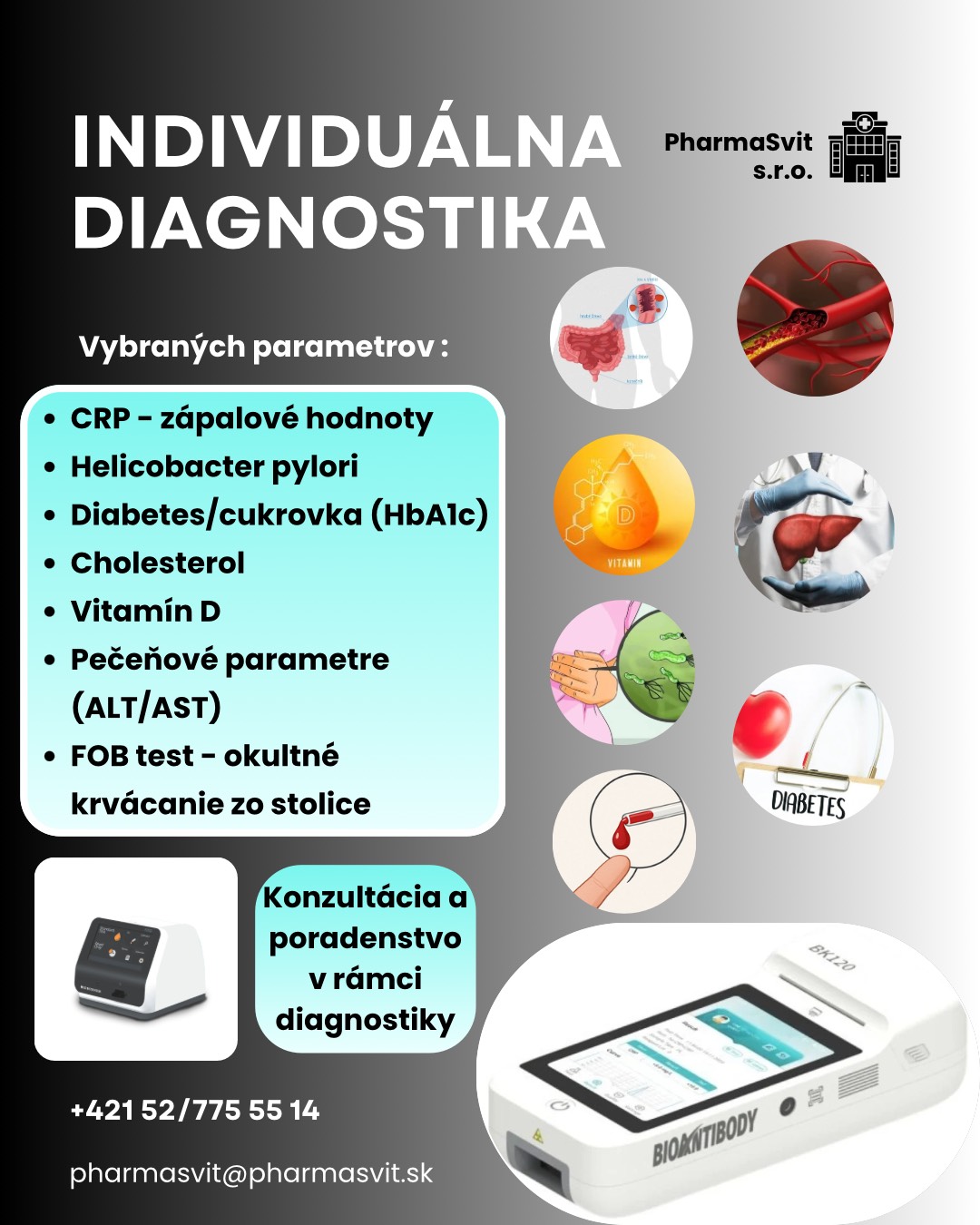 Pharmasvit - Individuálna diagnostika